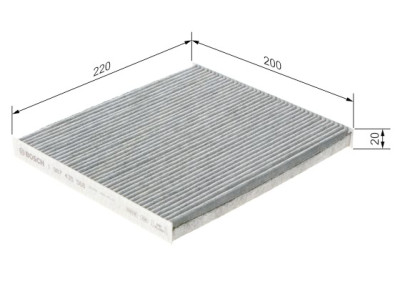 Filtro aria abitacolo BOSCH 1 987 435 566