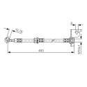 Tubo freno BOSCH 1 987 476 370
