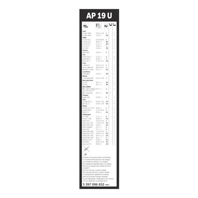 Aerotwin Plus BOSCH 3 397 006 832