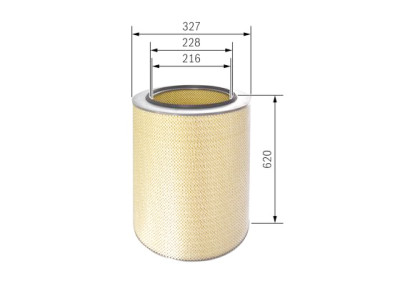 Filtro aria BOSCH F 026 400 079