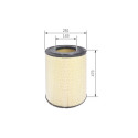 Filtro aria BOSCH F 026 400 087
