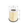 Filtro aria BOSCH F 026 400 117