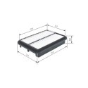 Filtro aria BOSCH F 026 400 123