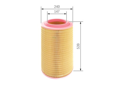 Filtro aria BOSCH F 026 400 237