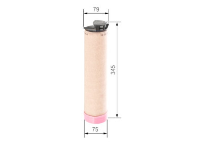 Filtro aria secondaria