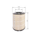 Filtro aria BOSCH F 026 400 268