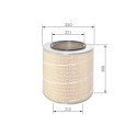 Filtro aria BOSCH F 026 400 280