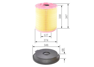 Filtro aria BOSCH F 026 400 288