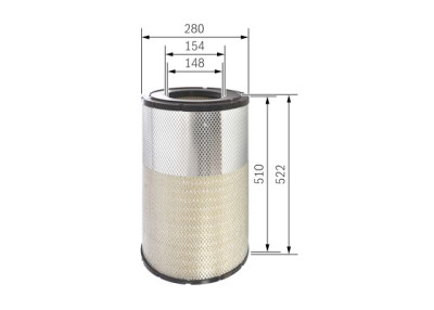 Filtro aria BOSCH F 026 400 314