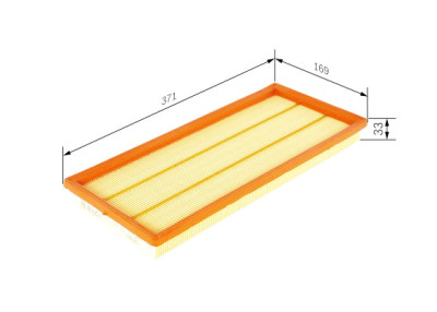 Filtro aria BOSCH F 026 400 326