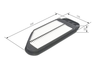 Filtro aria BOSCH F 026 400 349