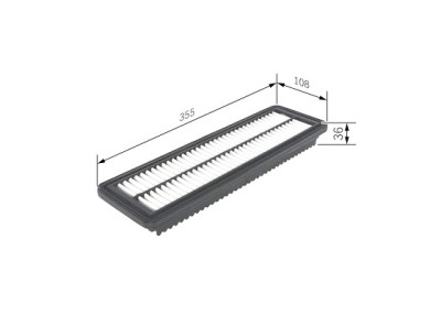 Filtro aria BOSCH F 026 400 455