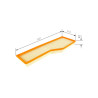 Filtro aria BOSCH F 026 400 479