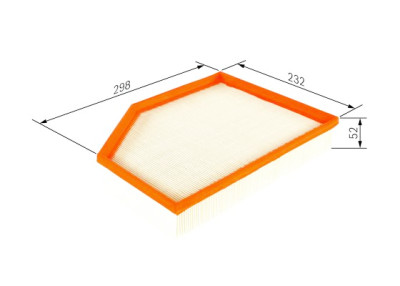Filtro aria BOSCH F 026 400 501