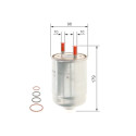 Filtro carburante BOSCH F 026 402 234