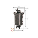 Filtro carburante BOSCH F 026 403 019
