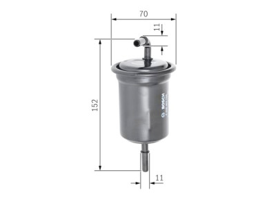 Filtro carburante BOSCH F 026 403 755