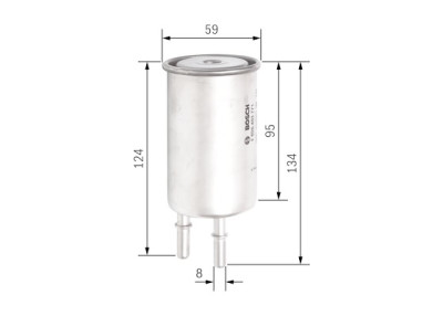 Filtro carburante BOSCH F 026 403 771