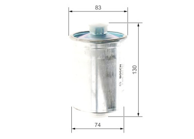 Filtro carburante BOSCH F 026 403 787