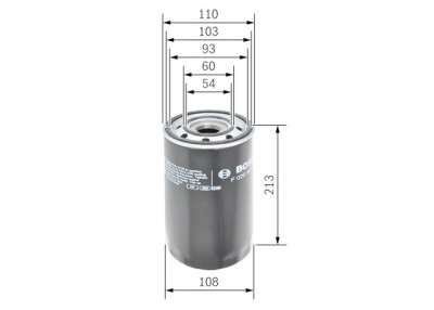 Filtro olio BOSCH F 026 407 049