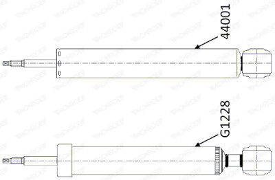 Ammortizzatore MONROE G1228