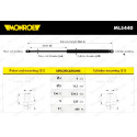 Ammortizatore pneumatico, Cofano bagagli /vano carico