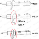 Ammortizzatore MONROE V4519