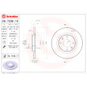 Set dischi freno BREMBO COATED DISC LINE 08.7238.11