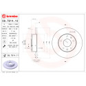 Set di dischi freno COATED DISC LINE