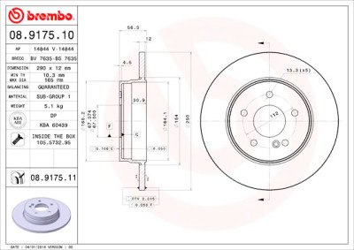 Set di dischi freno COATED DISC LINE