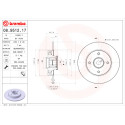 Set dischi freno CUSCINETTI DISCO LINEA BREMBO 08.9512.17