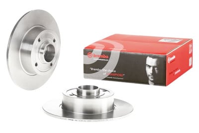 Set dischi freno CUSCINETTO DISCO LINEA BREMBO 08.A141.17