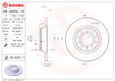 Set di dischi freno COATED DISC LINE