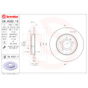 Set dischi freno BREMBO 08.A332.10