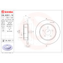 Set dischi freno BREMBO 08.A351.10