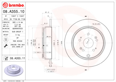 Set di dischi freno COATED DISC LINE