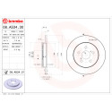 Set dischi freno BREMBO 08.A534.30