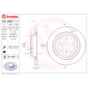 BREMBO COATED DISC LINE 08.A957.11 Set dischi freno
