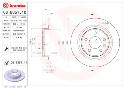 Set di dischi freno COATED DISC LINE