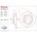 Set dischi freno BREMBO 08.B360.10
