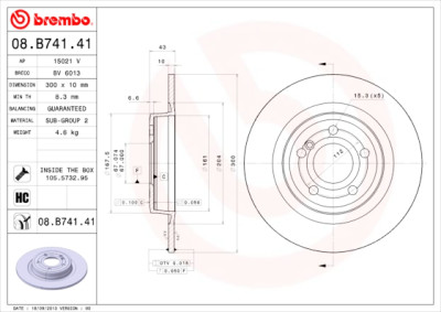 Set di dischi freno COATED DISC LINE