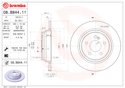 Set di dischi freno COATED DISC LINE