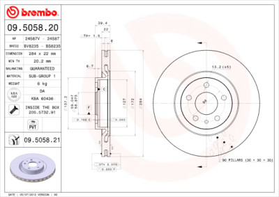 Set di dischi freno COATED DISC LINE
