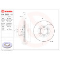 Set di 2 dischi freno BREMBO 09.5125.10