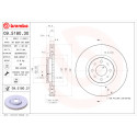 Set dischi freno BREMBO COATED DISC LINE 09.5180.31