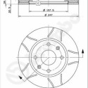 Disco de freno BREMBO MAX LINE