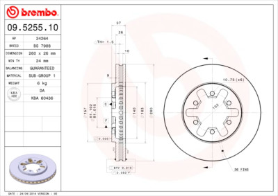 Set di dischi freno