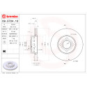 Set dischi freno BREMBO 09.5724.10