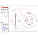 Set dischi freno BREMBO 09.6997.10