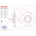 Set dischi freno BREMBO 09.7195.10